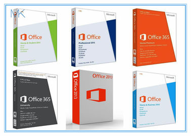 Caja de la venta al por menor de Microsoft Office 2013 con el DVD 32bit/64bit ninguna limitación de la lengua