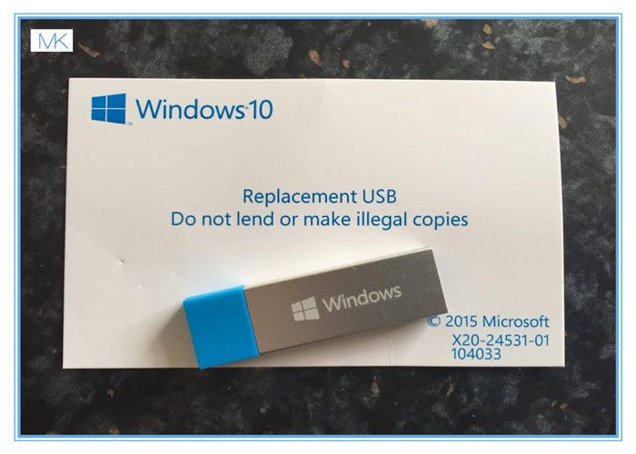 El sistema operativo USB 3,0 de Microsoft Windows 10 32/64 versión completa FQC-08788 del pedazo vende al por menor sellado