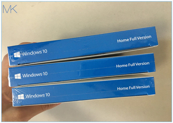 Sistema operativo casero 32 de Microsoft Windows 10 y caja 64-bit de la venta al por menor de memoria USB