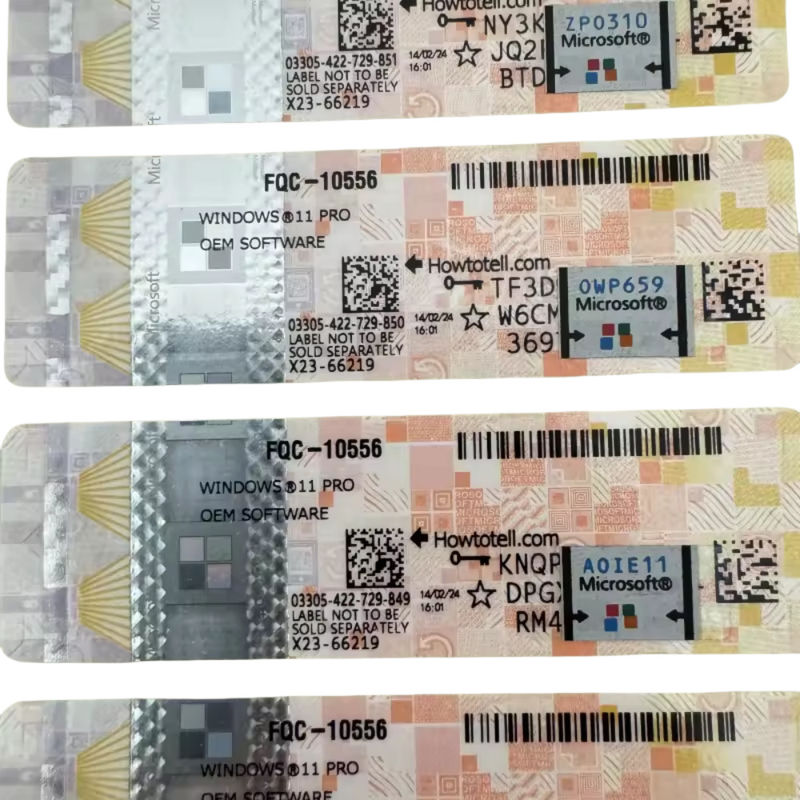 Software comercial Win 11 Pro Key UEFI Arranque seguro Capaz Licencia Gestión de licencias para redes corporativas