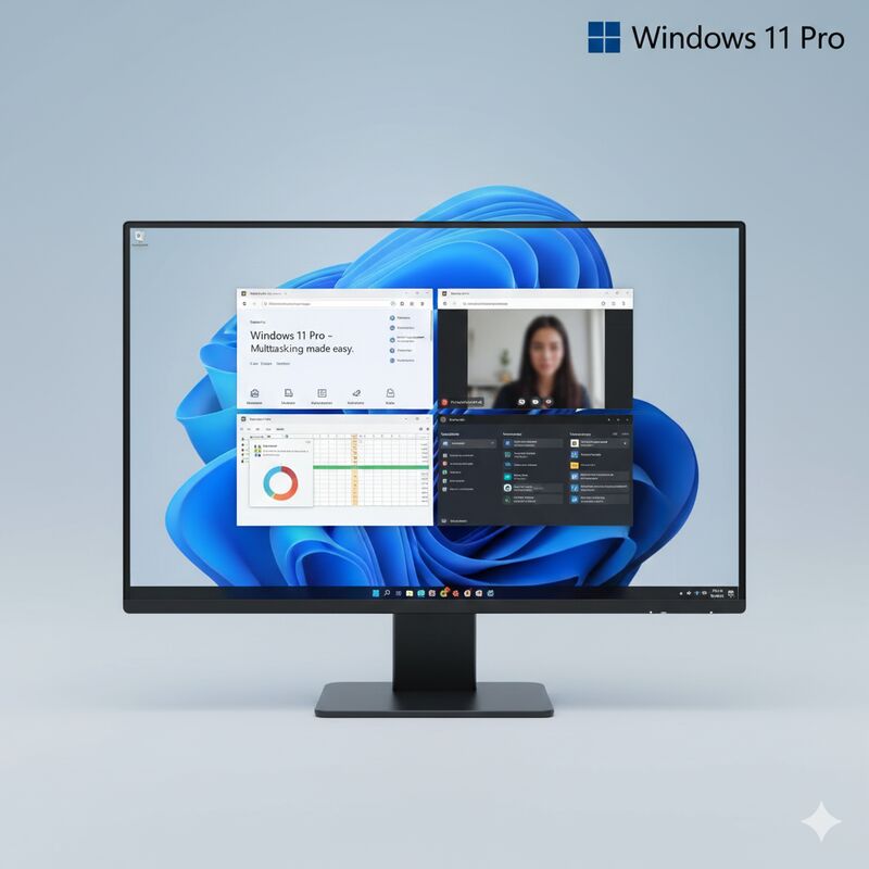 Windows 11 Pro Edition Solución compatible con Windows que ofrece seguridad y flujo de trabajo para profesionales