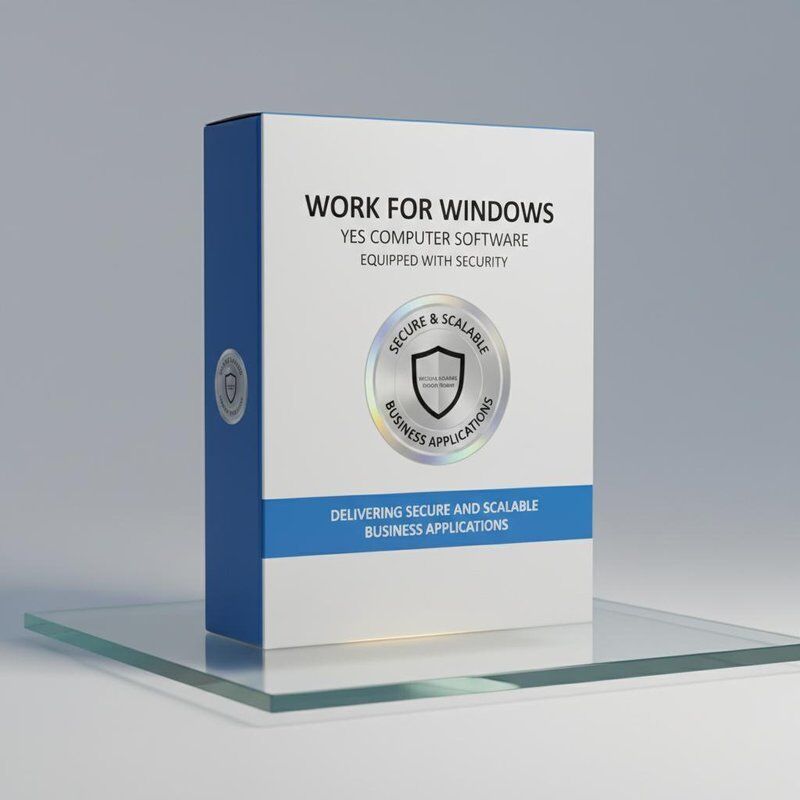 Trabajo para Windows Sí Software informático Equipado con etiqueta de seguridad Proporcionando aplicaciones empresariales seguras y escalables