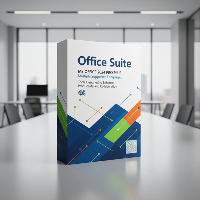 Office Suite MS Office 2024 Pro Plus Herramientas de múltiples idiomas compatibles diseñadas para mejorar la productividad y la colaboración