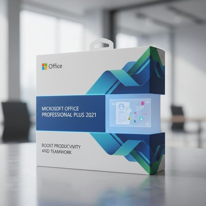 Coautoría en tiempo real Microsoft Office Professional 2021 Equipado con interfaz Fluent Design para potenciar la productividad y el trabajo en equipo